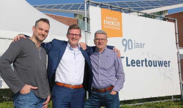 Van links naar rechts: Bert van der Veen, René van der Boon en Dick Brunekreeft.