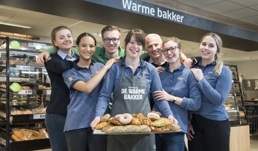 Bij de Lidl kan men voor dagelijkse boodschappen terecht. De slogan is 'De hoogste kwaliteit voor de laagste prijs'. (Foto: Martin van Welzen)