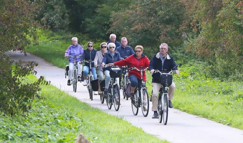 Aan de 1e Nijkerkse Fiets4daagse in 2018 deden vijfhonderd deelnemers mee.