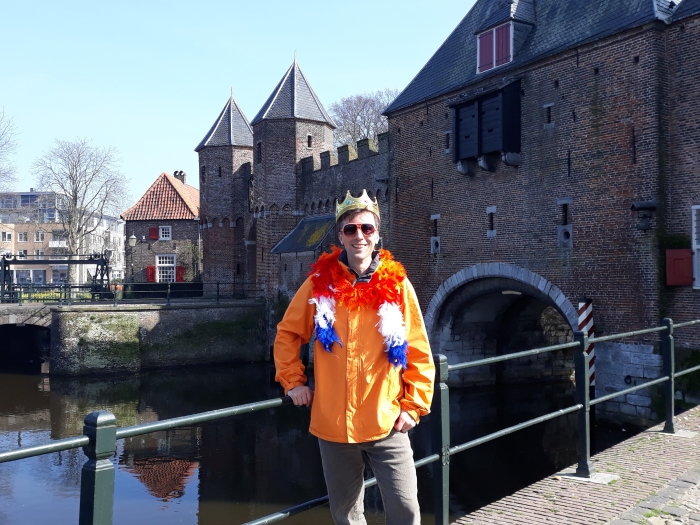 Stadsgids Harald Ket is helemaal klaar voor Koningsdag!