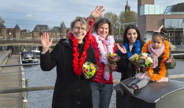 Alexia van Beers, Ariane Meershoek, Amalia Sihombing en Alexia Sija Kesewaa Don zijn de prinsessen van Amersfoort.