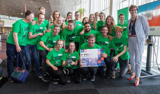 De leerlingen van het Regius College uit Schagen waren verbaal de sterksten.