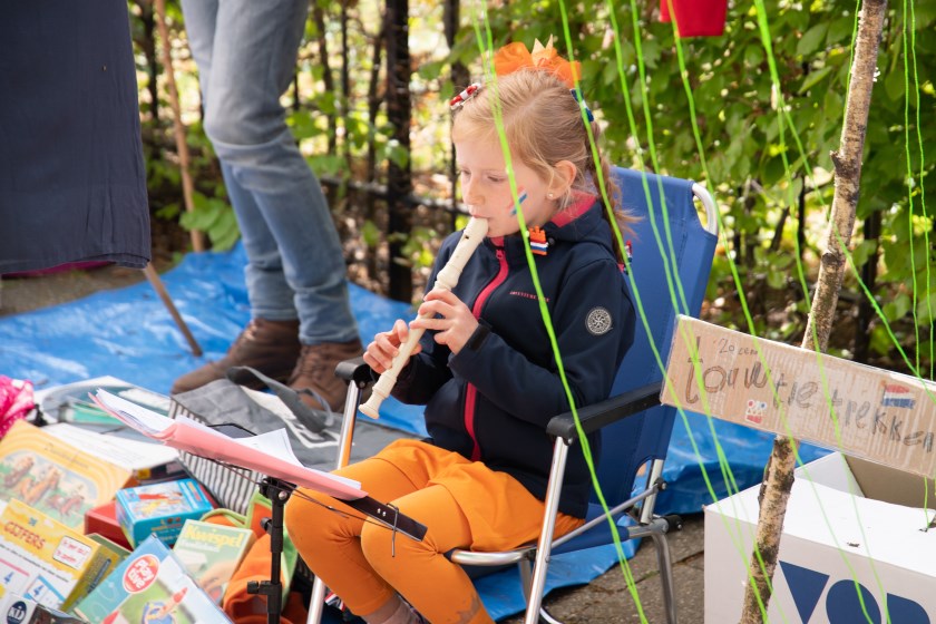 Driebergen: Jong talent liet van zich horen op de Koningsmarkt