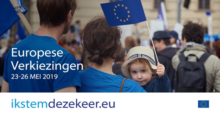 officiele poster europeese verkiezingen