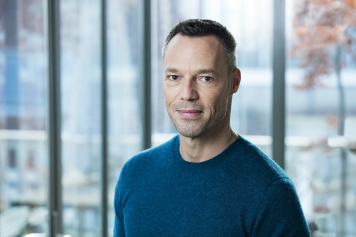 Presentator Hans Goedkoop