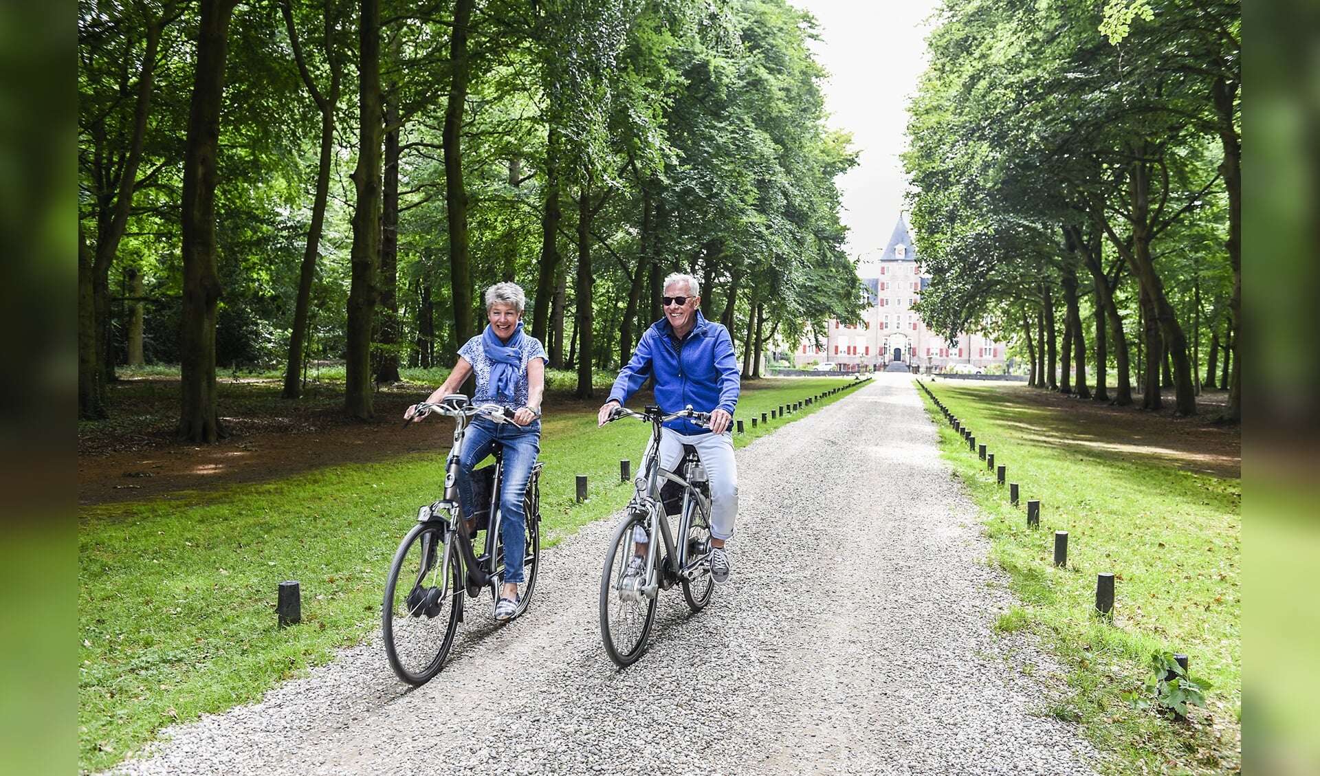 Fietsen bij Kasteel Renswoude