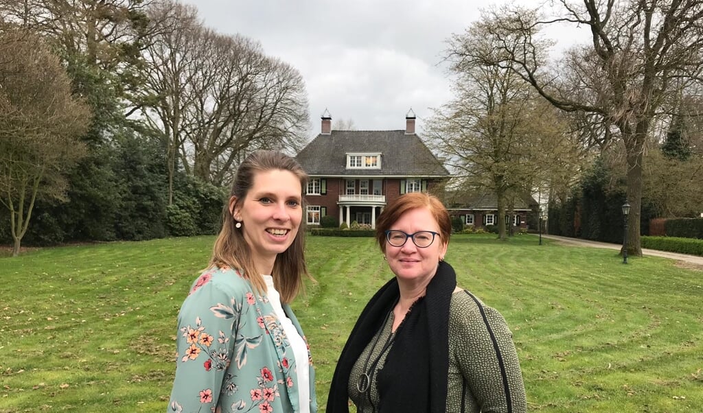 Recruiter Hilde Thange en Casemanager Verzuim Danielle Lagerweij voor Villa Scherpenburgh.  