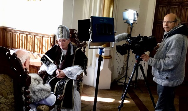 Filmopnames docudrama Het Langebroeck bij Kasteel Sterkenburg