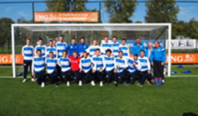 De zondagselectie van SV Ouderkerk.