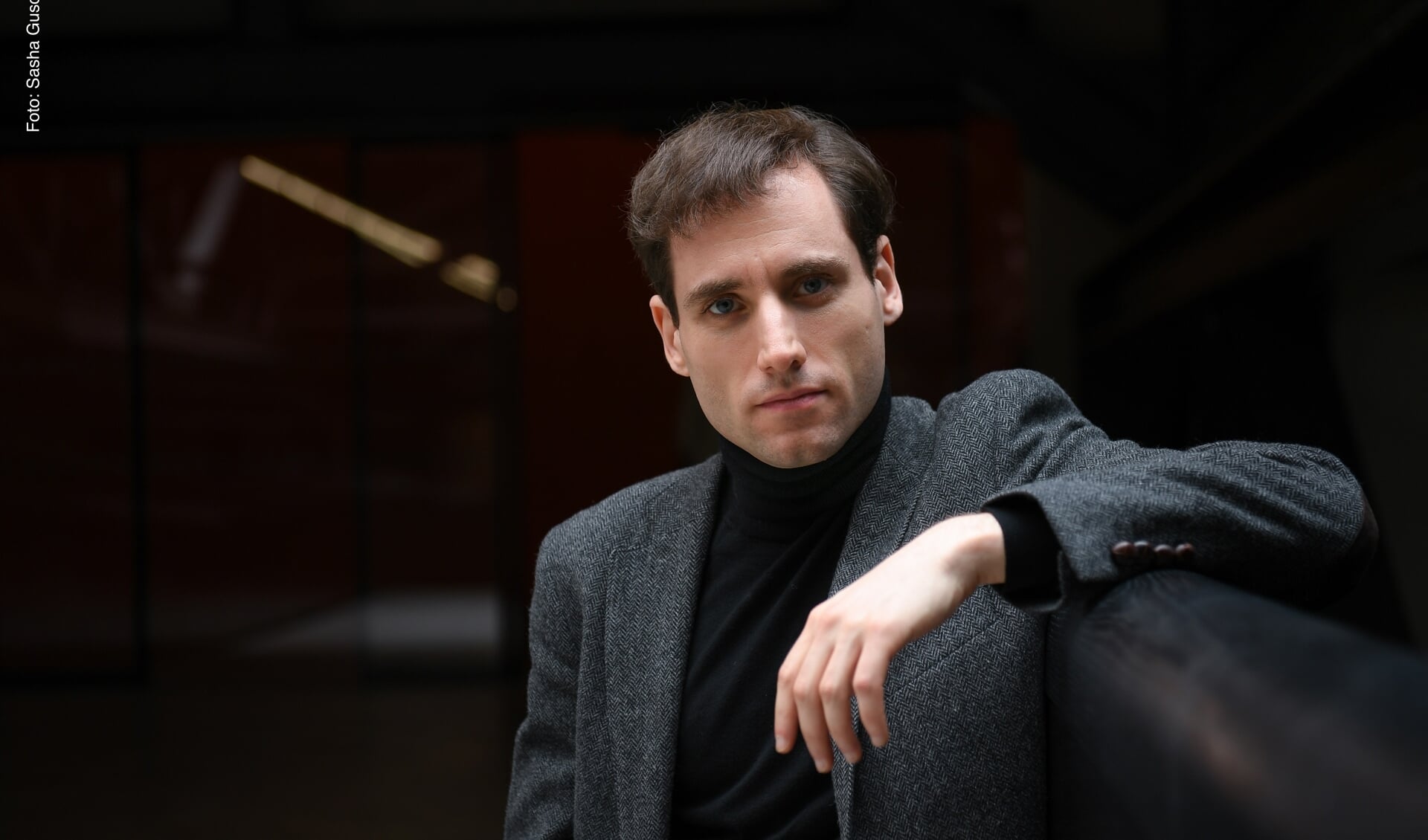 Meesterpianist Boris Giltburg treedt op vrijdag 4 oktober op in de Edesche Concertzaal. 