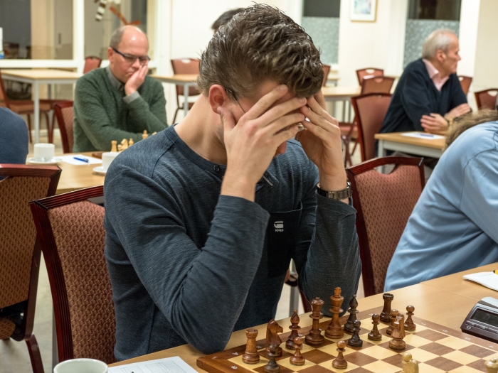 De nieuwe clubkampioen Niels Mijnster