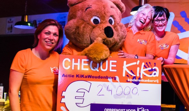 De actie voor Kika heeft 24.000 euro opgebracht.