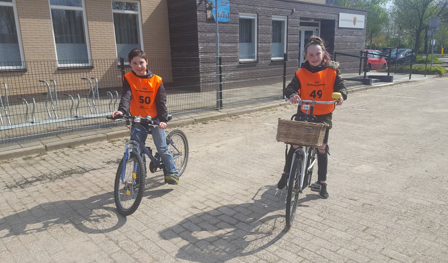 Ryan en Mila uit groep 7 van obs Roald Dahl.