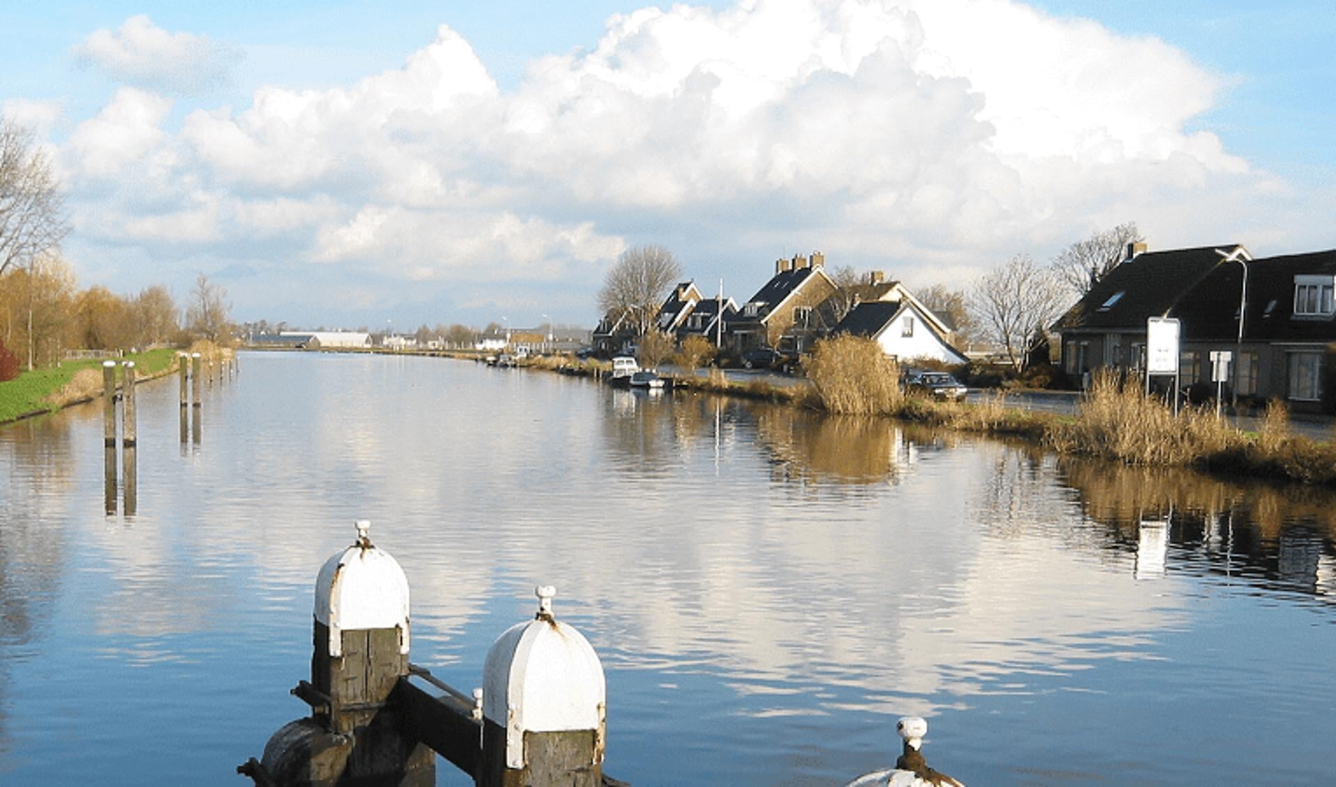 Slechts De Ringvaart ligt tussen Beinsdorp en Hillegom. 