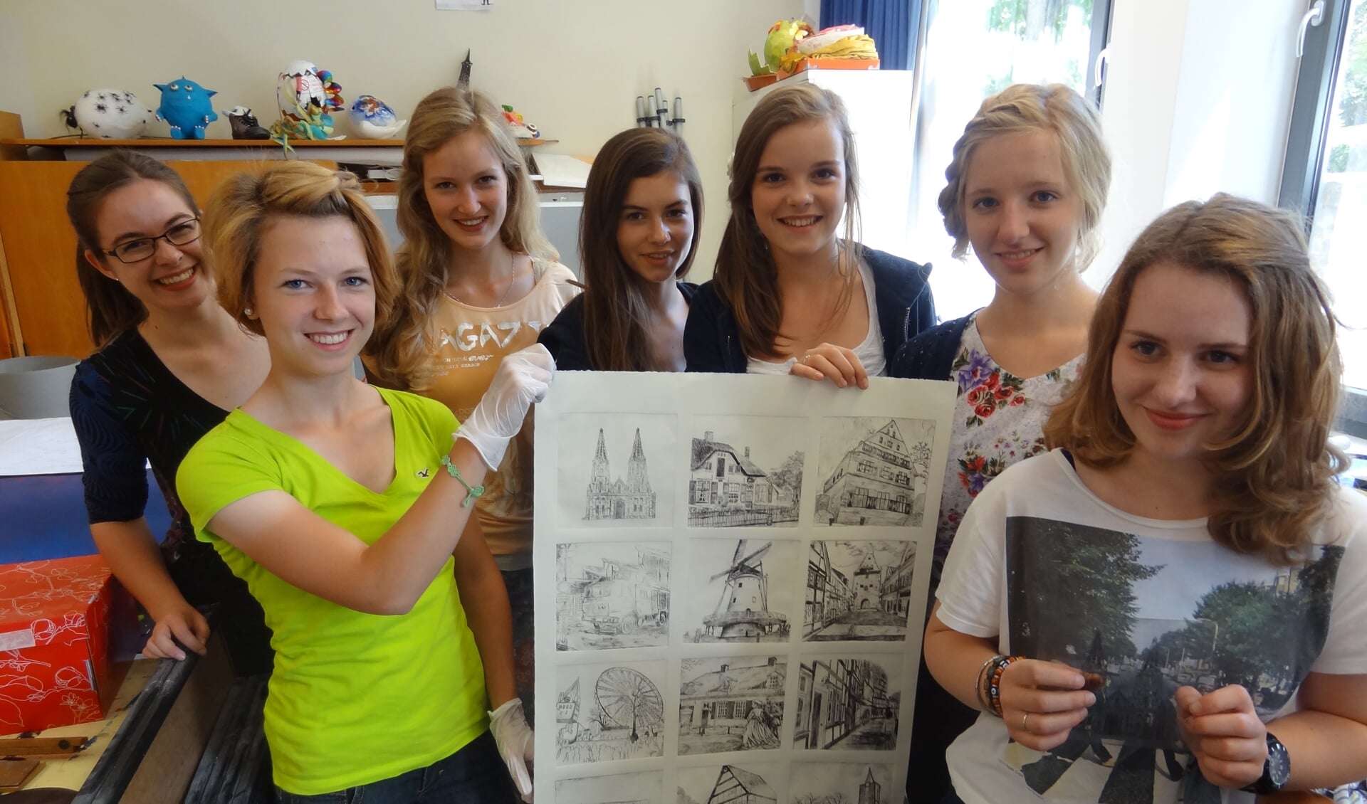 2013: Leerlingen van het Griftland College en leeftijdgenoten uit Soest Duitsland hebben samengewerkt.