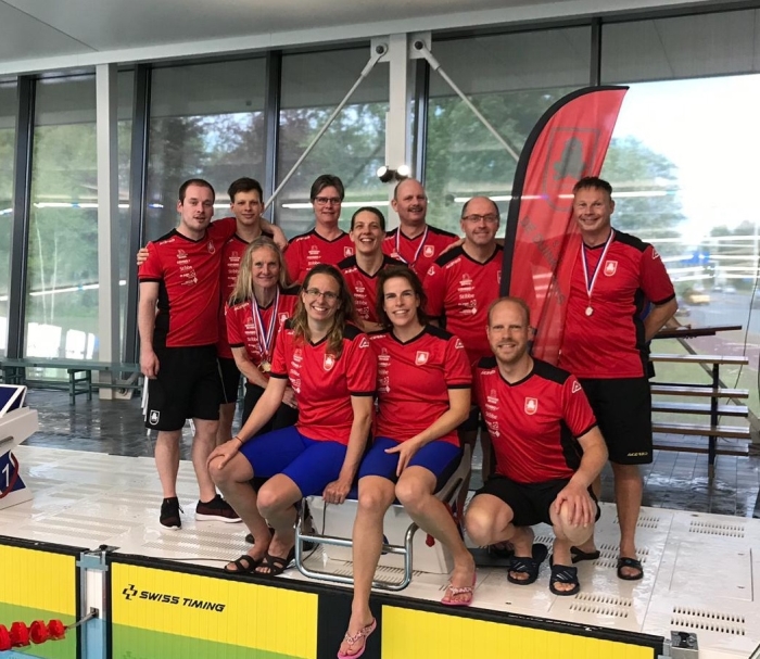 Deel van de Mastersploeg van afgelopen weekend!