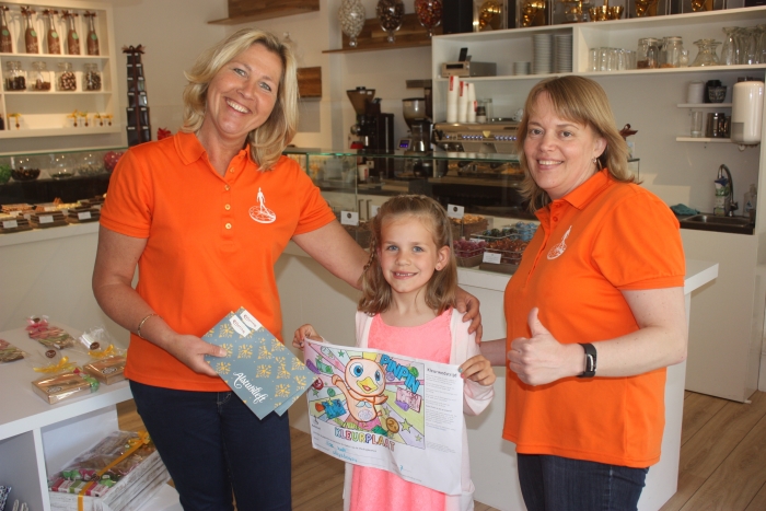 Anneke, winnares Lisa Belt en Diana.