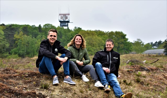 De organisatoren v.l.n.r. Thomas Kolbrink, Dorine Merkus en Jochem Janssen.