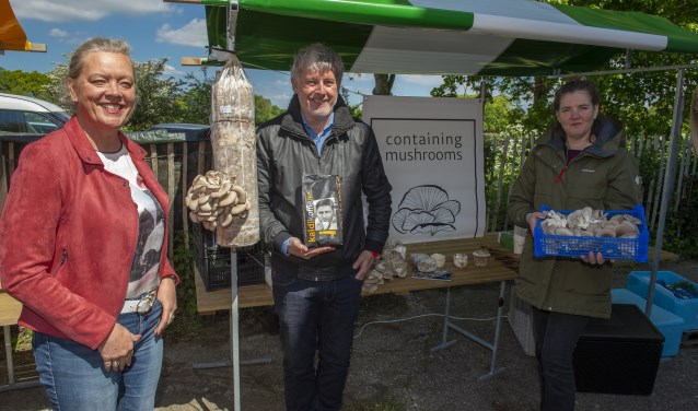 Wethouder Nicole Mulder, Peter Houssart en Marleen Sijpestein