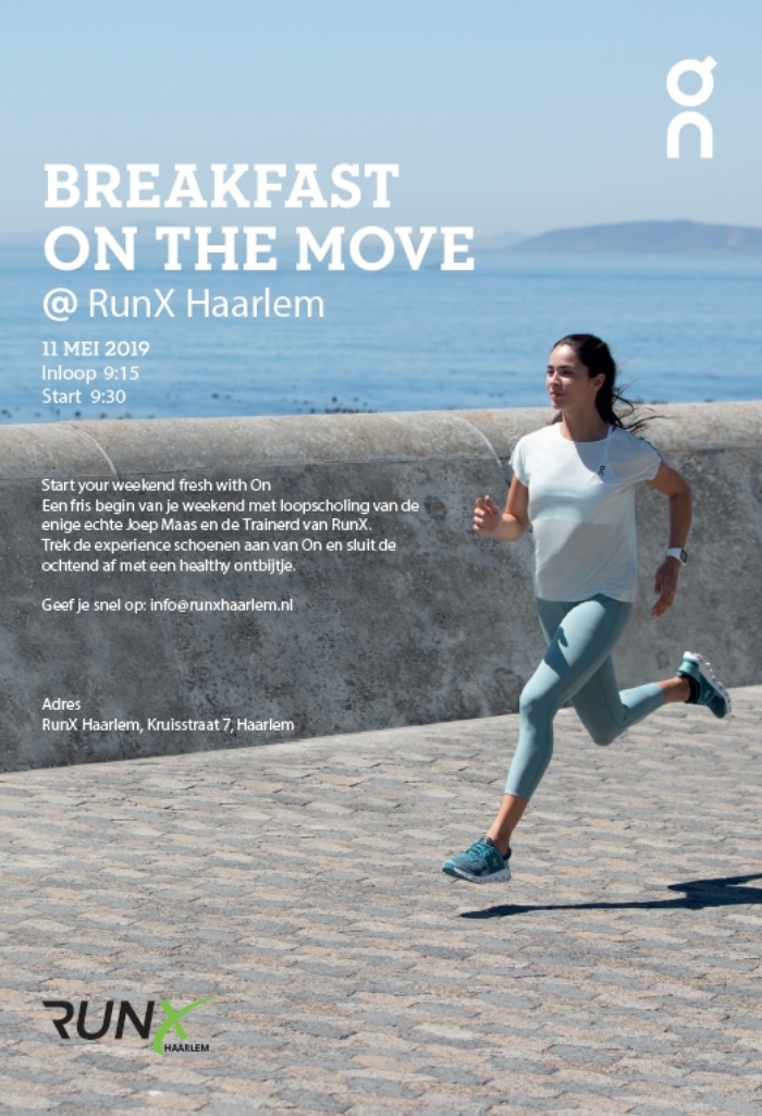 Ontbijt en testrun ON-Running