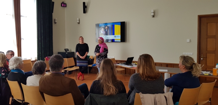Workshop laaggeletterdheid in het gemeentehuis Baarn