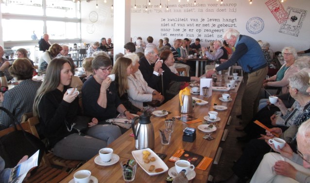 Een kopje koffie ging er wel in
