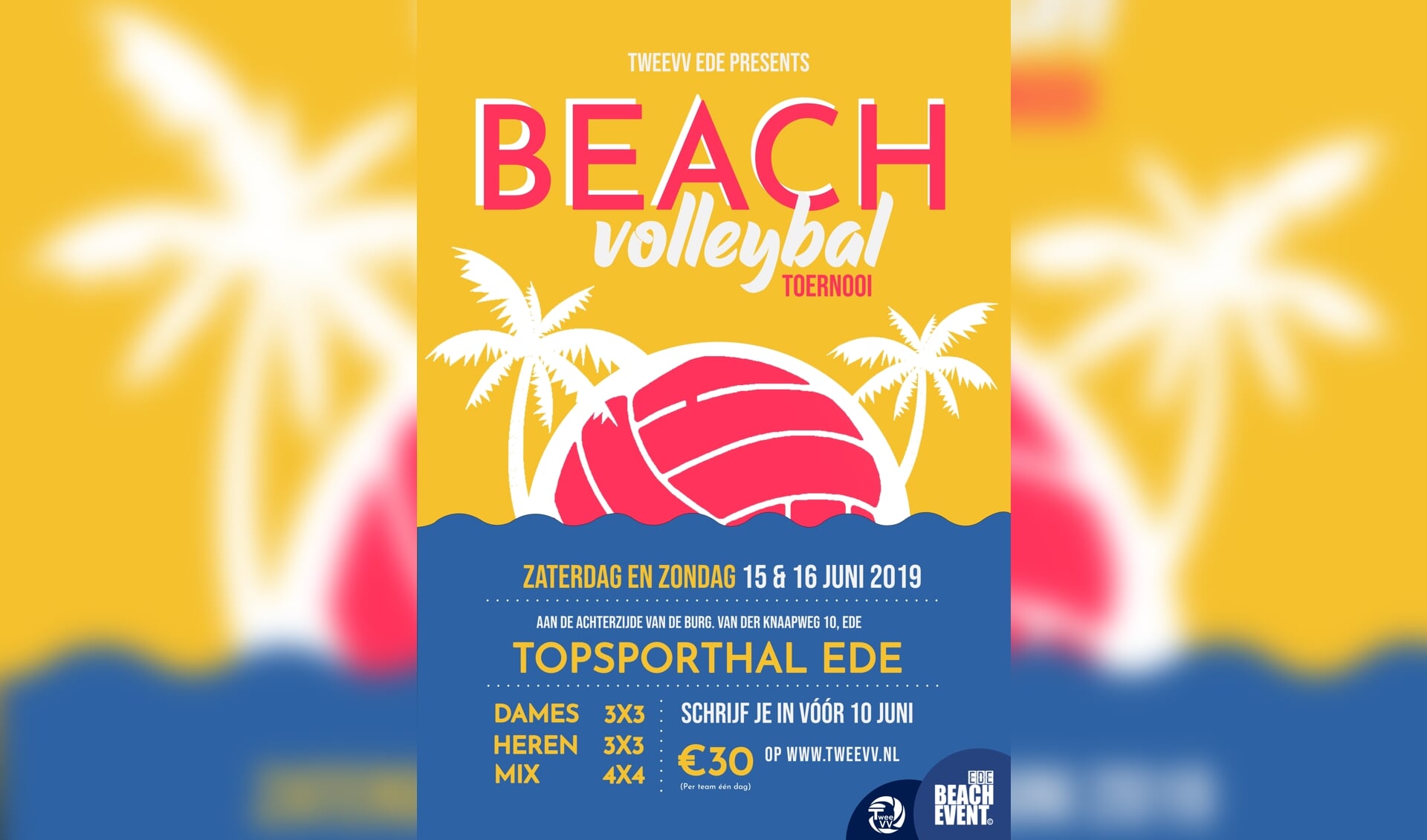 Ede Beachvolleybaltoernooi 2019