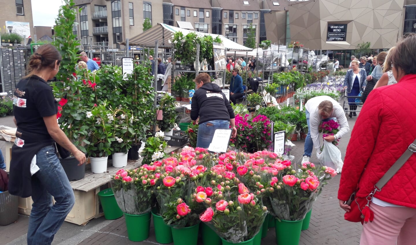 Bloemenmarkt op Het Rond