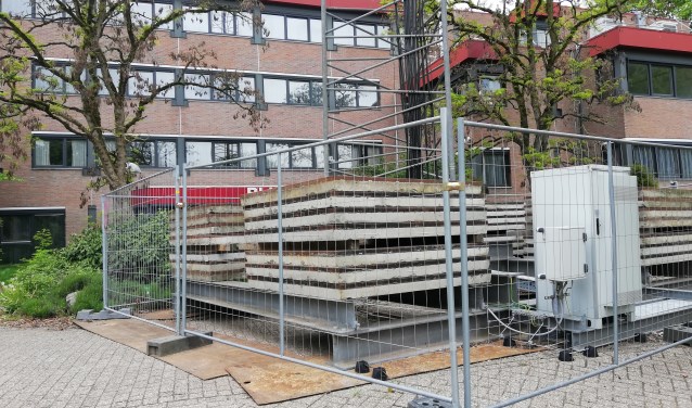 Op het terrein van Rhijnhaeghe lijkt de ontmanteling begonnen
