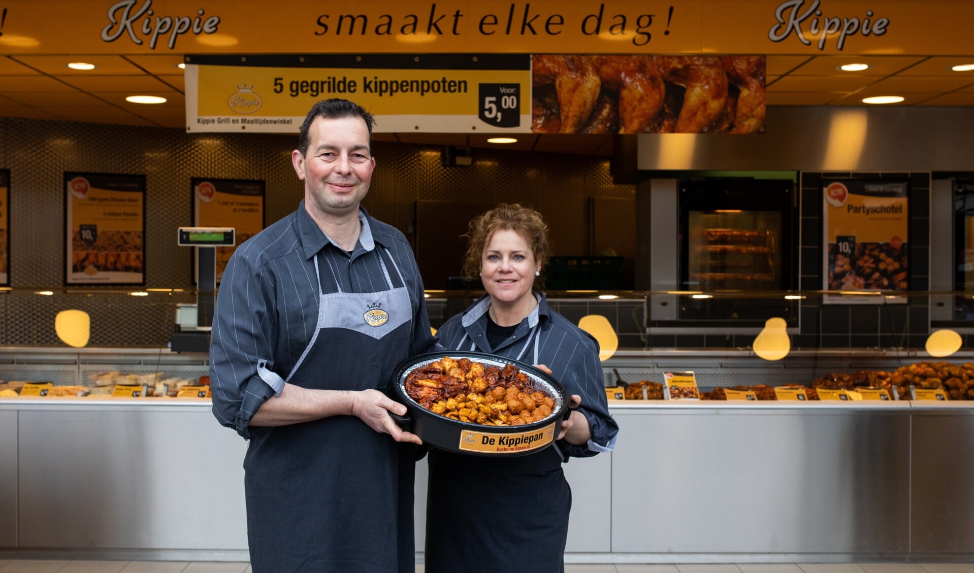 De nieuwe eigenaren Ron en Petra Bokkers zijn trots op hun producten.
