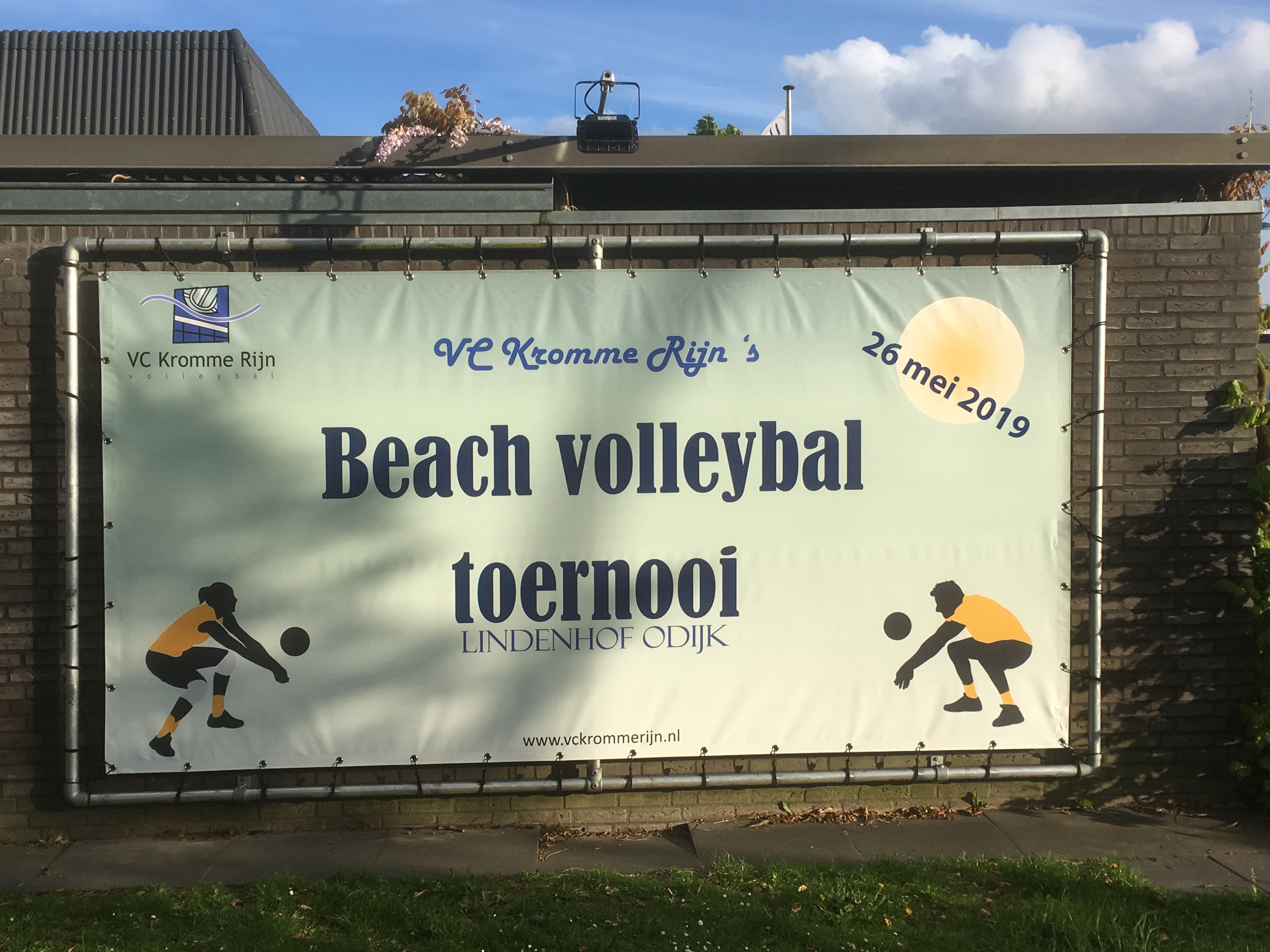 Billboard aan de Lindenhof