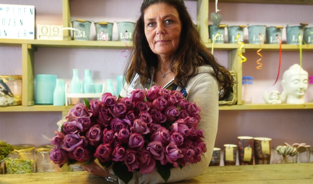Het 'fröbelen met bloemen' vindt Patricia een van de leukste aspecten van haar vak. 