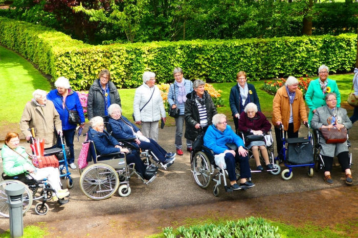 Deelnemers aan de tulpenrally