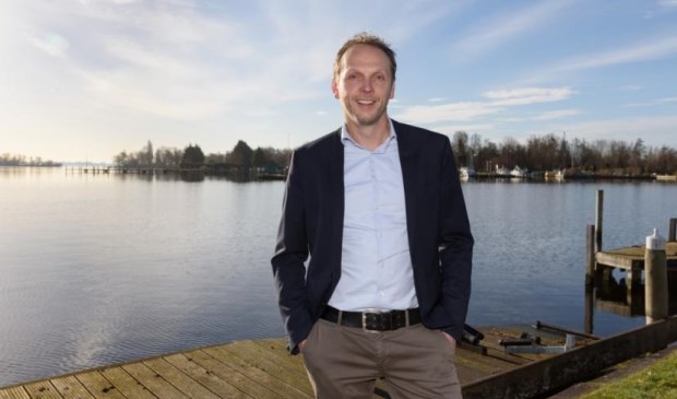 Johan Dekker eigenaar van de Coop in Rijsenhout.