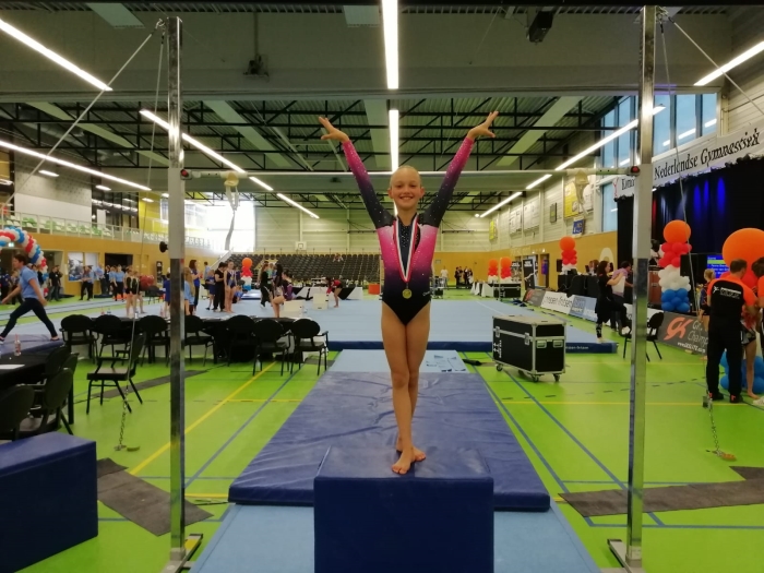Caitlin Trzupek trots op nationaal eremetaal