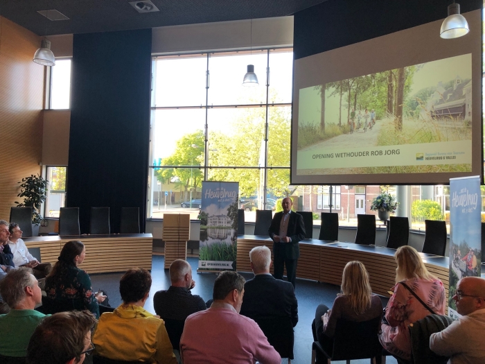 Opening netwerkbijeenkomst door wethouder Rob Jorg
