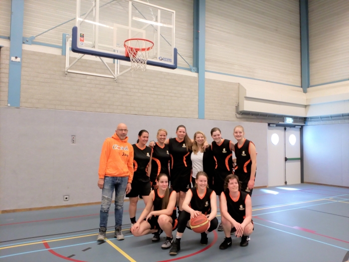 Sparta basketbal damesteam