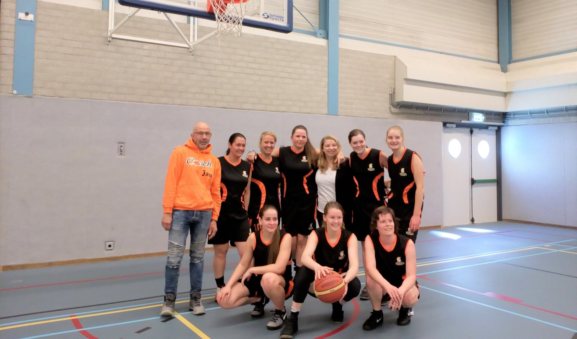 Sparta basketbal damesteam 