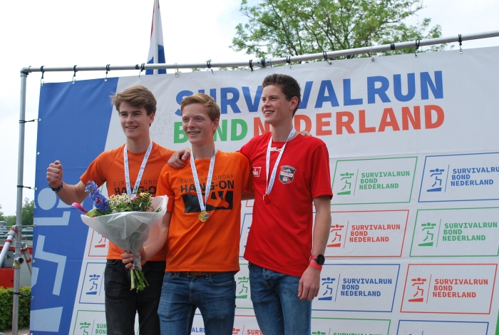 Stijn Nederlandskampioen Survivalrun