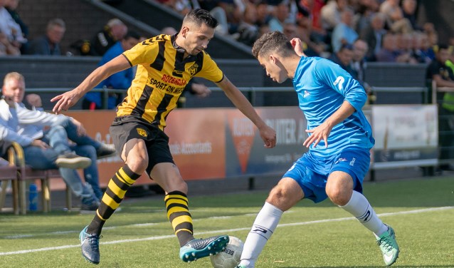 Maurice de Ruiter scoorde vier goals en gaf een assist tegen asv De Dijk in september 2018.