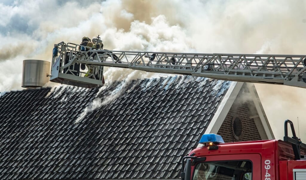 Brand in restaurant Vroeg (Bunnik)