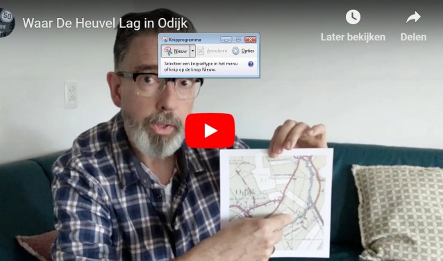 Beeld uit één van de video's over de geschiedenis van Odijk