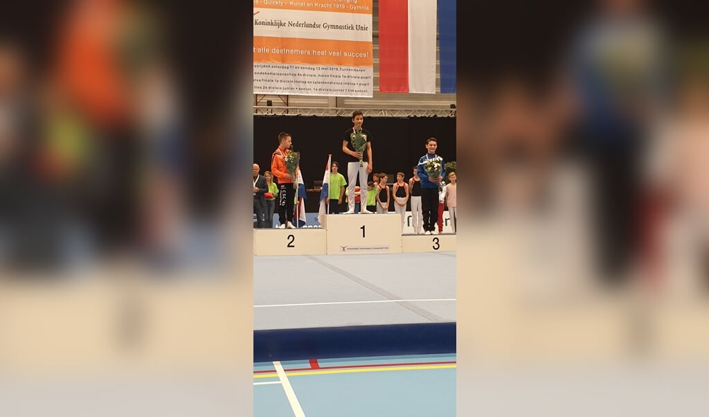Brons voor Sam