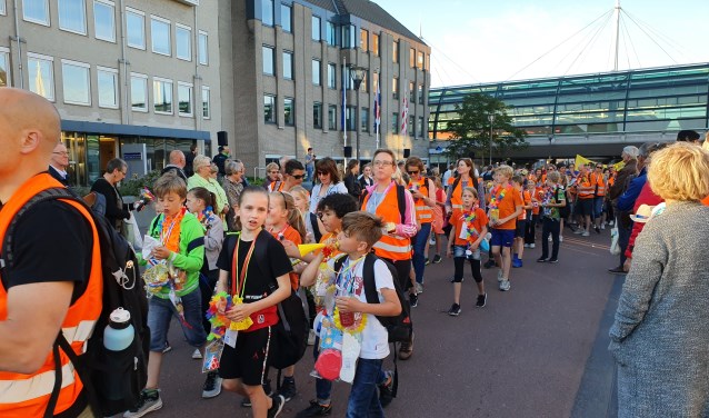 Opnieuw was de avondvierdaagse een kleurrijk succes