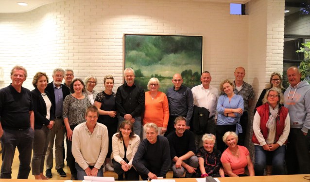 De deelnemers van de werkgroep.