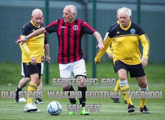 Walking Football Toernooi bij HFC EDO