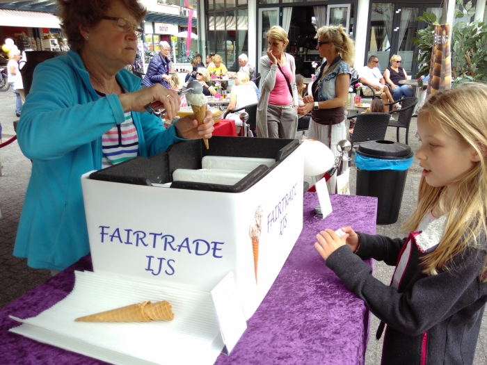 Fairtrade ijs proeven? Kom op 11 mei naar de Hamershof!
