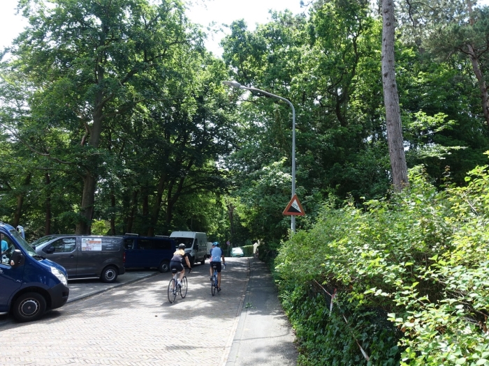 De nieuwe straatverlichting op het Kopje van Bloemendaal