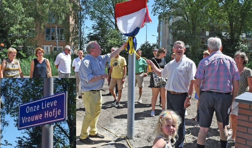 Onthulling Onze Lieve Vrouwe Hofje