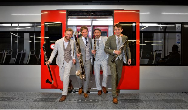 Nieuw Amsterdams Klarinet Kwartet.